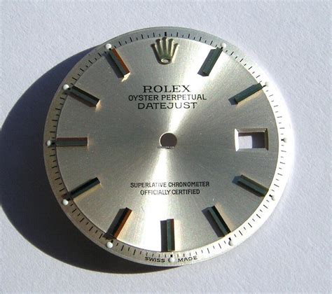 rolex datejust silber zifferblatt|Rolex Datejust 28mm Zifferblatt silberfarbend Dial selten I039.